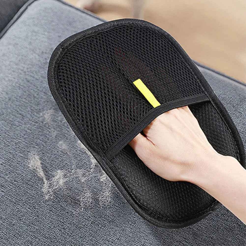Pet Deshedding Grooming Glove — Gentle Hair Remover for Dogs & Cats