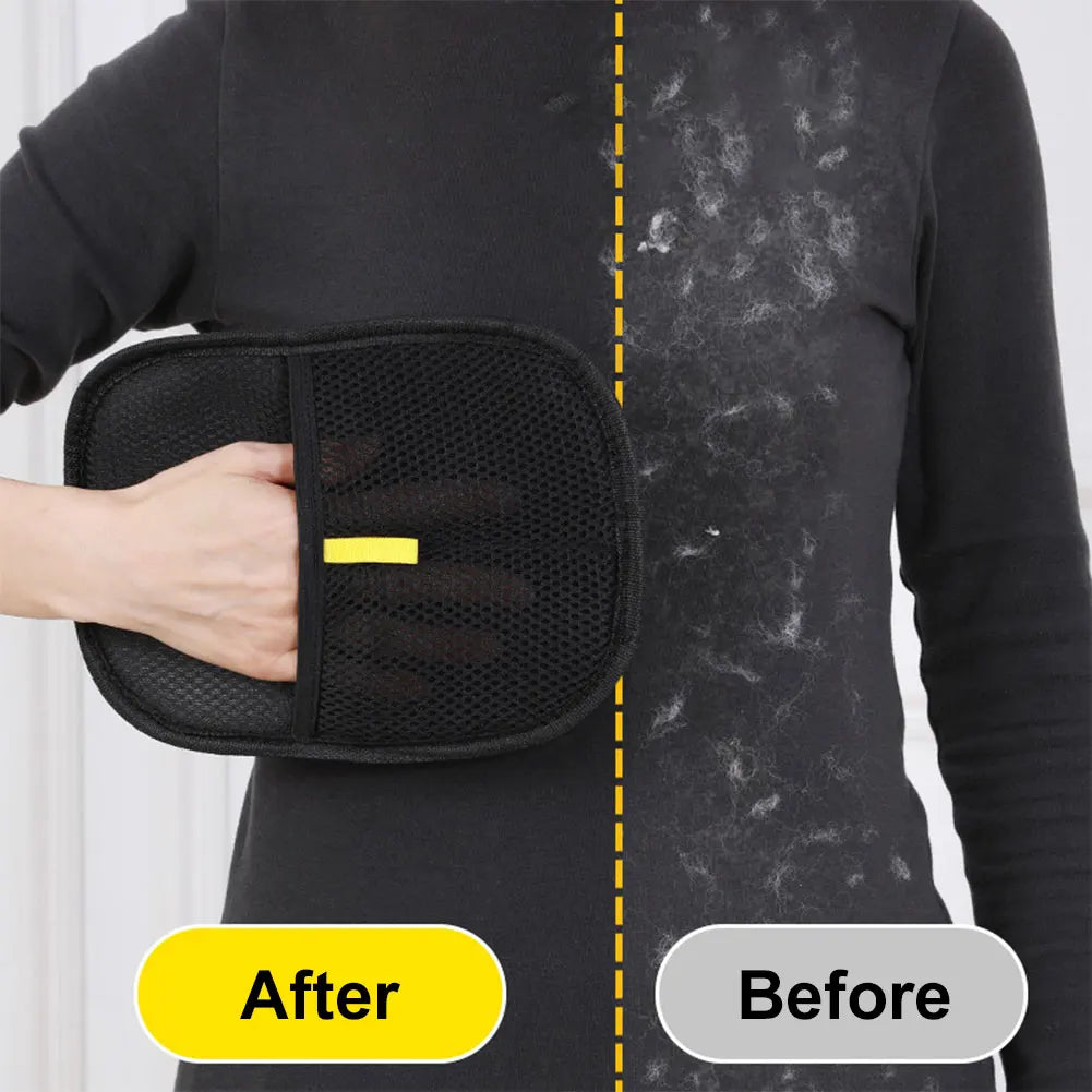 Pet Deshedding Grooming Glove — Gentle Hair Remover for Dogs & Cats