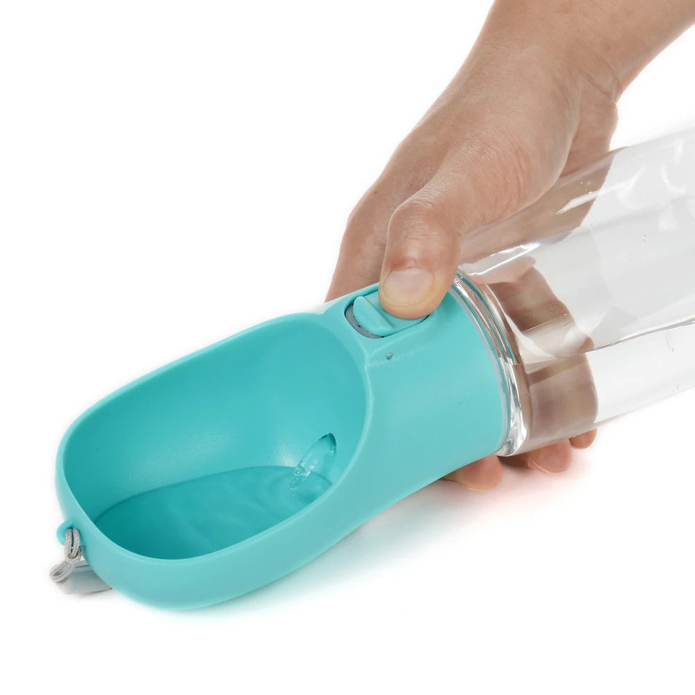 Portable Pet Water Bottle — Leakproof Travel Drinking Dispenser for Dogs & Cats